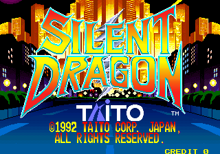 Silent Dragon (World) Title Screen